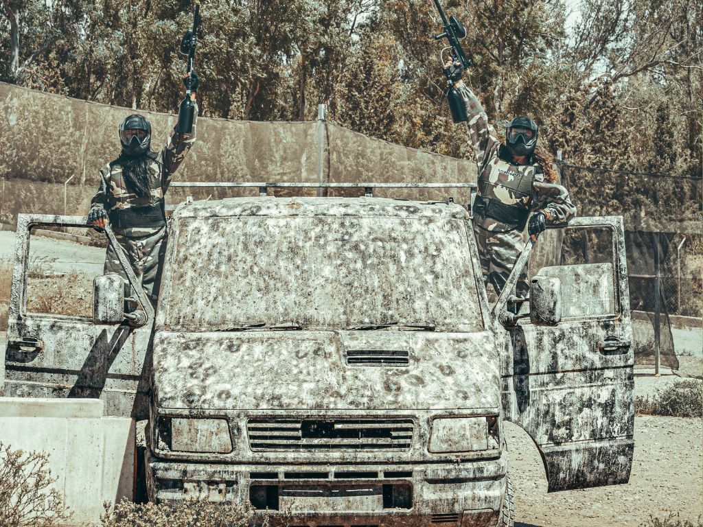 paintball para cumpleaños en malaga