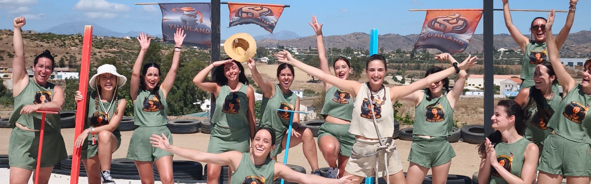 Despedidas de soltera y soltero en Málaga - Humor Amarillo actividades al aire libre