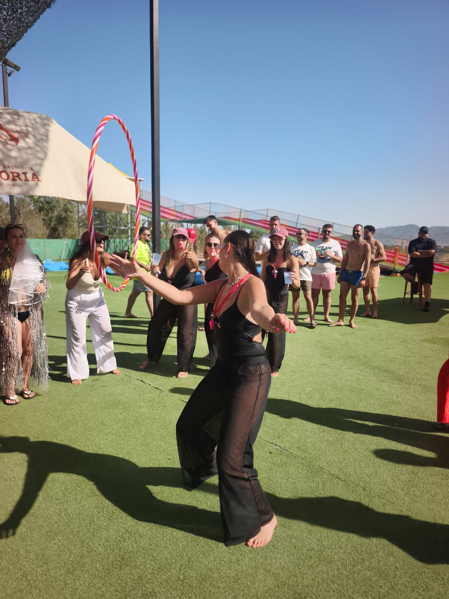 Fútbol burbuja para despedidas en Málaga